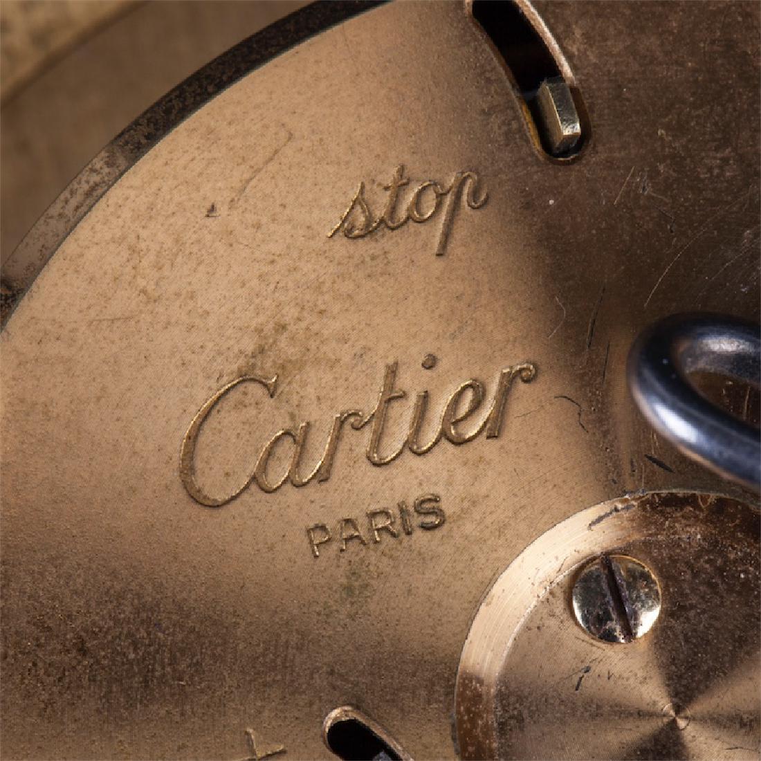 Cartier desk clock with alarm. — image 5