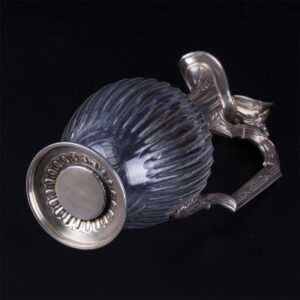 French silver mounted pitcher. 950 silver — image 4