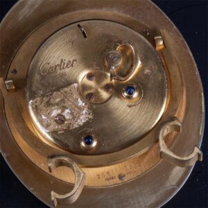 Antique Cartier Paris Swiss desk clock with alarm — image 4