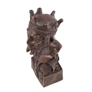 Bronze antisemitic sculpture "Le roi de l'or" — image 6
