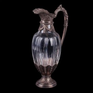 French silver mounted pitcher. 950 silver — image 1