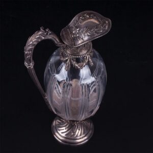 French silver mounted pitcher. 950 silver — image 2