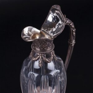 French silver mounted pitcher. 950 silver — image 3