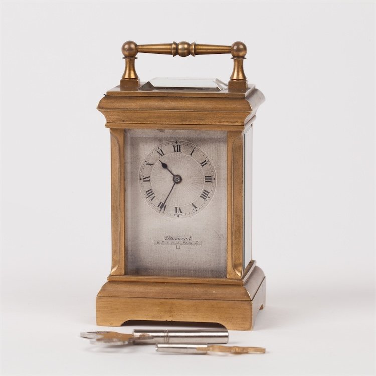 Miniature carriage clock "Dumoret". — image 1