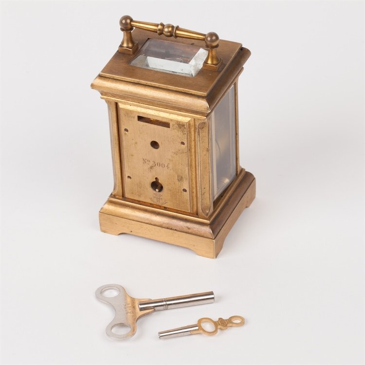 Miniature carriage clock "Dumoret". — image 3