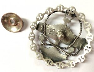 Russian Imperial officer navy submarine badge. — image 2