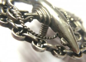 Russian Imperial officer navy submarine badge. — image 6