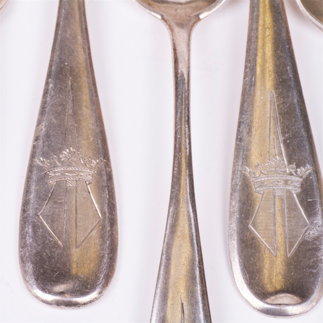 Russian silver table service, Grachev Brothers factory — image 2