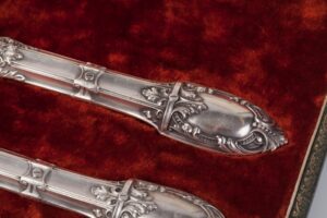 Serving set of 3 pieces for meat. — image 3