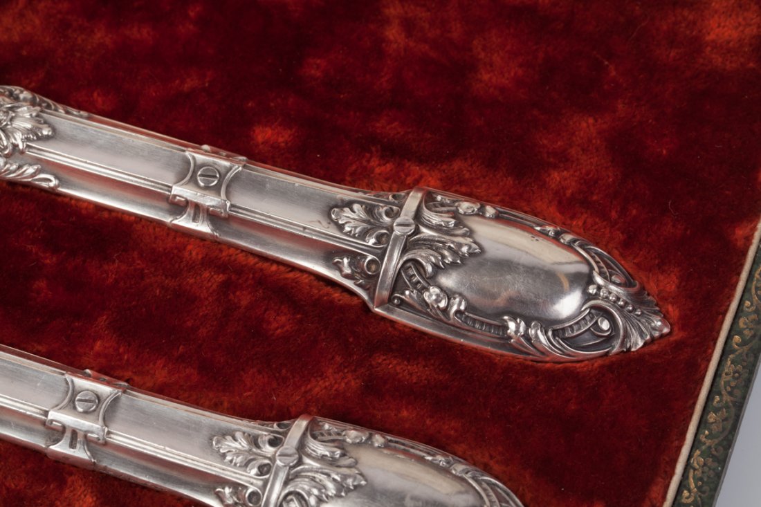 Serving set of 3 pieces for meat. — image 3
