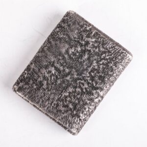 Silver Latvian cigarette case "samorodokâ€ with gold — image 3
