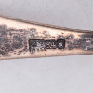 Rare Russian silver Shabbat candelsticks — image 5
