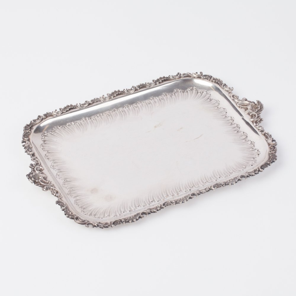Silver serving set. — image 4