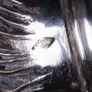 Antique French silver mounted decanter — image 9
