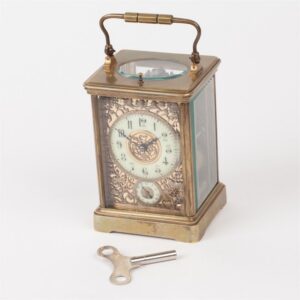 Carriage clock with repeater and alarm. — image 1