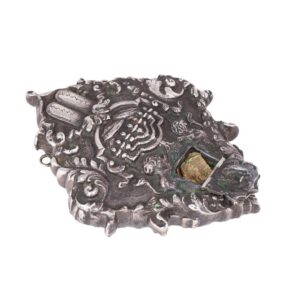 Cast-silver judaica camea (jewish amulet) — image 3