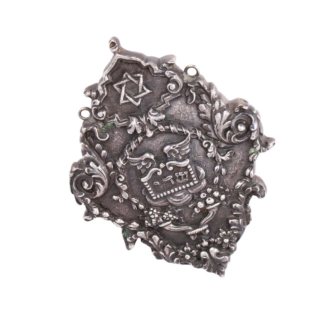 Cast-silver judaica camea (jewish amulet) — image 4