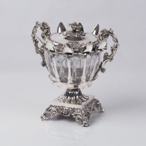 Confiture bowl with 10 spoons. — image 1