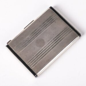 Silver and enamel cigarette case — image 2