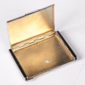 Silver and enamel cigarette case — image 3
