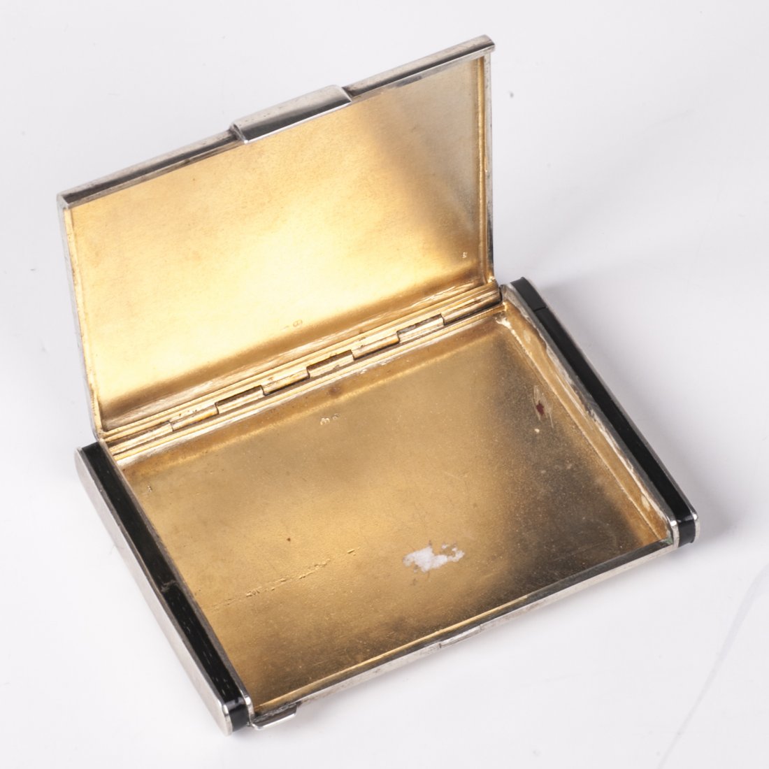 Silver and enamel cigarette case — image 3