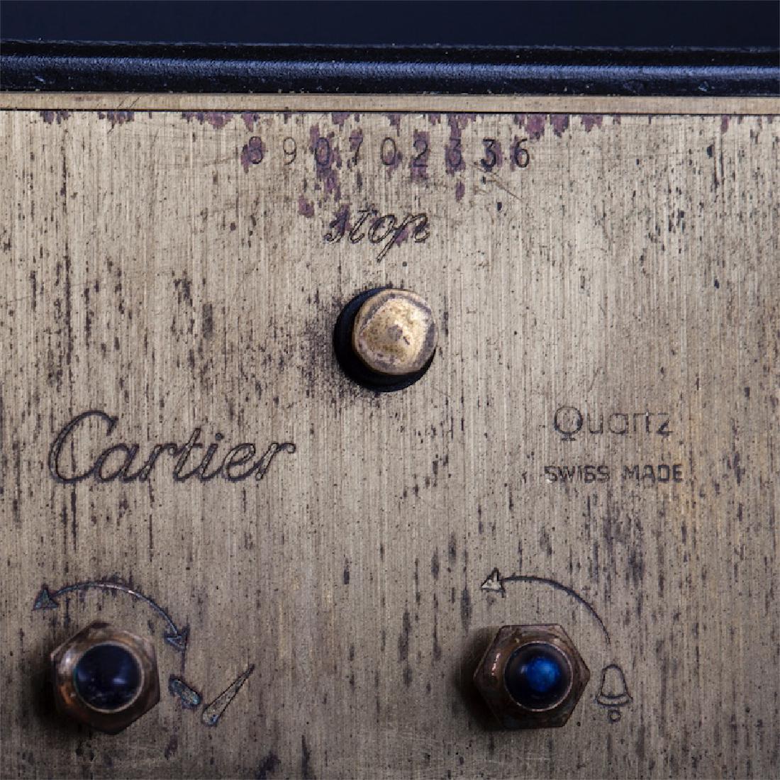 Art Deco Cartier alarm desk clock in a original box — image 6