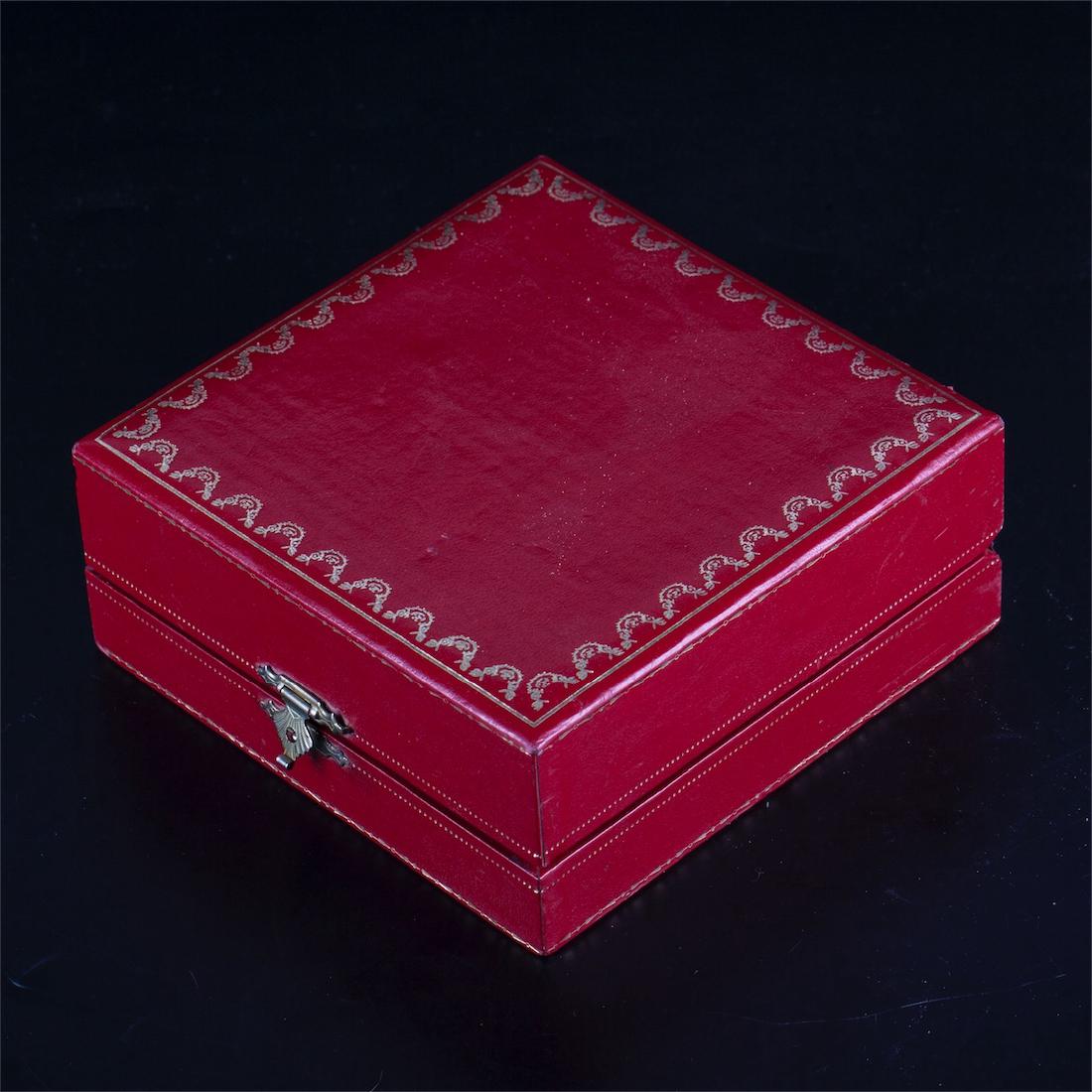 Art Deco Cartier alarm desk clock in a original box — image 9