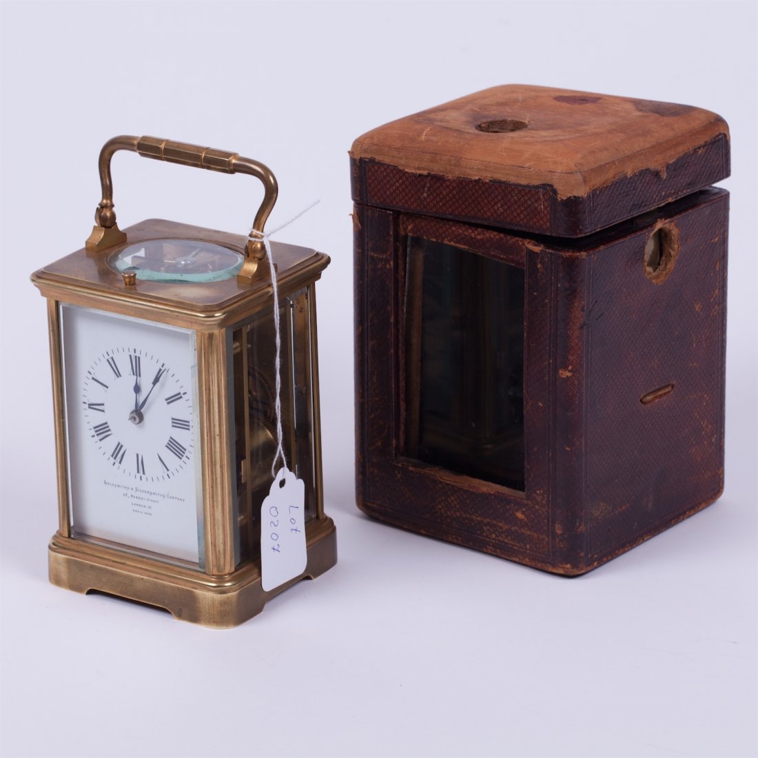 Garriage clock "Goldsmiths&Silversmiths" — image 1