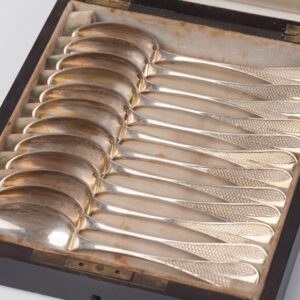 Set of 12 tea spoons. — image 3
