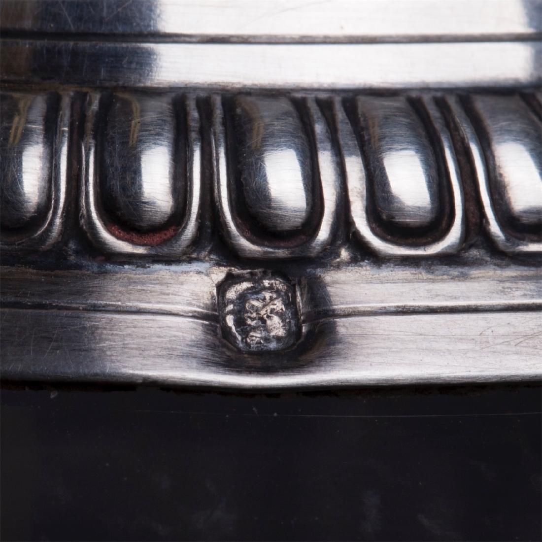 French silver mounted decanter — image 6