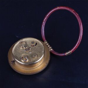 Vintage Hermes desk clock with alarm — image 3