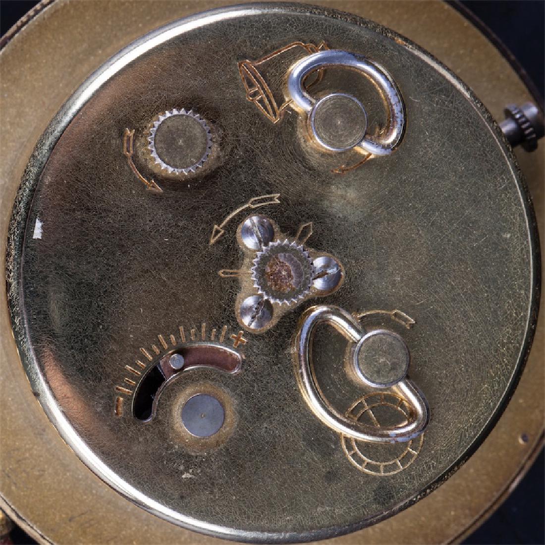 Vintage Hermes desk clock with alarm — image 4