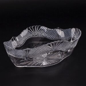 Antique jardinier. Silver, glass — image 6