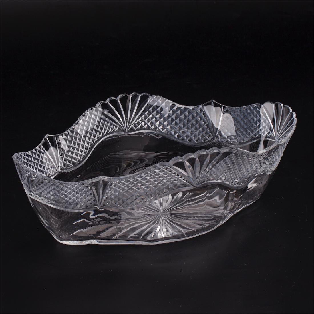 Antique jardinier. Silver, glass — image 6