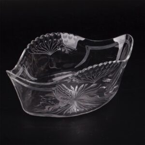 Antique jardinier. Silver, glass — image 4