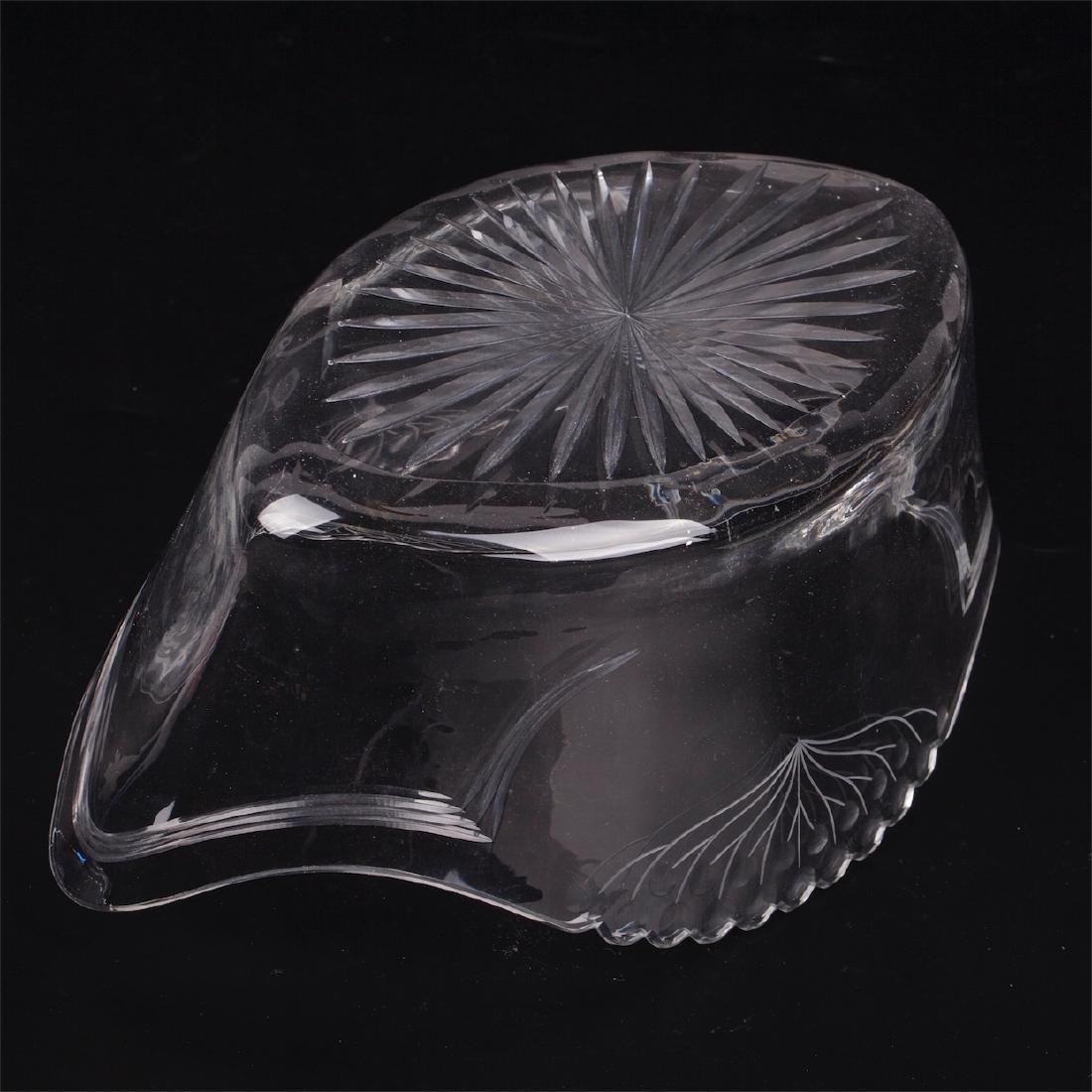 Antique jardinier. Silver, glass — image 5