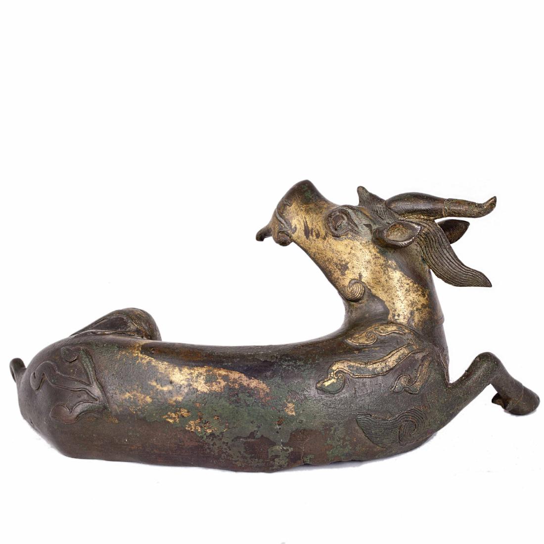 Bronze figure of Kylin dynasty ming — image 3