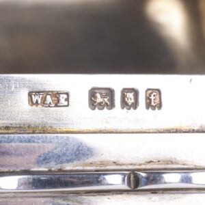 Silver cigarette case with engravings — image 5