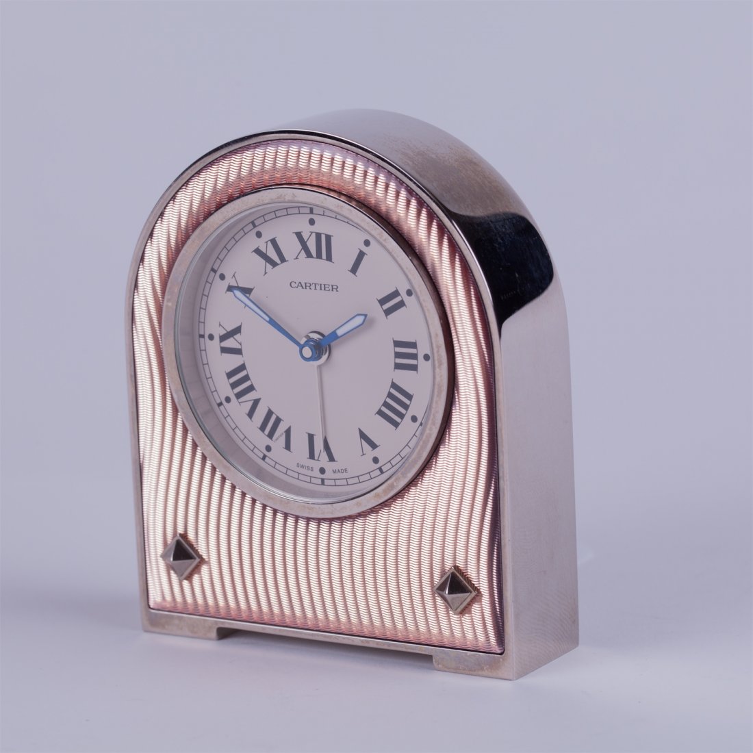 Desk clock "Cartier" with alarm. — image 1