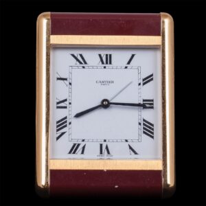 "Les Must de CARTIER" desk travel alarm clock — image 3