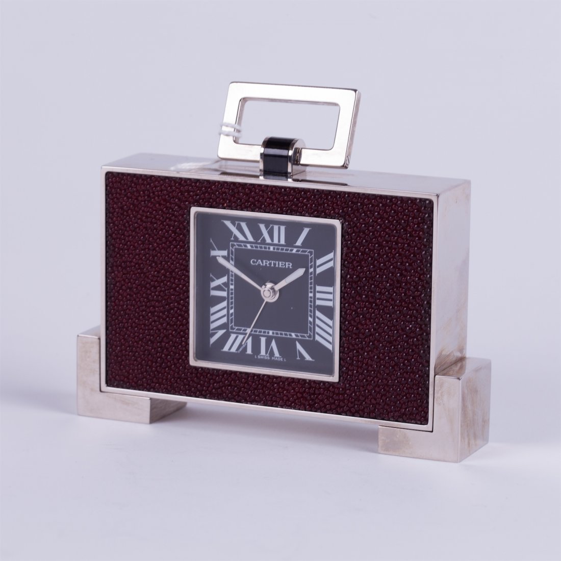 Desk clock Art Deco "Cartier" with alarm. — image 1