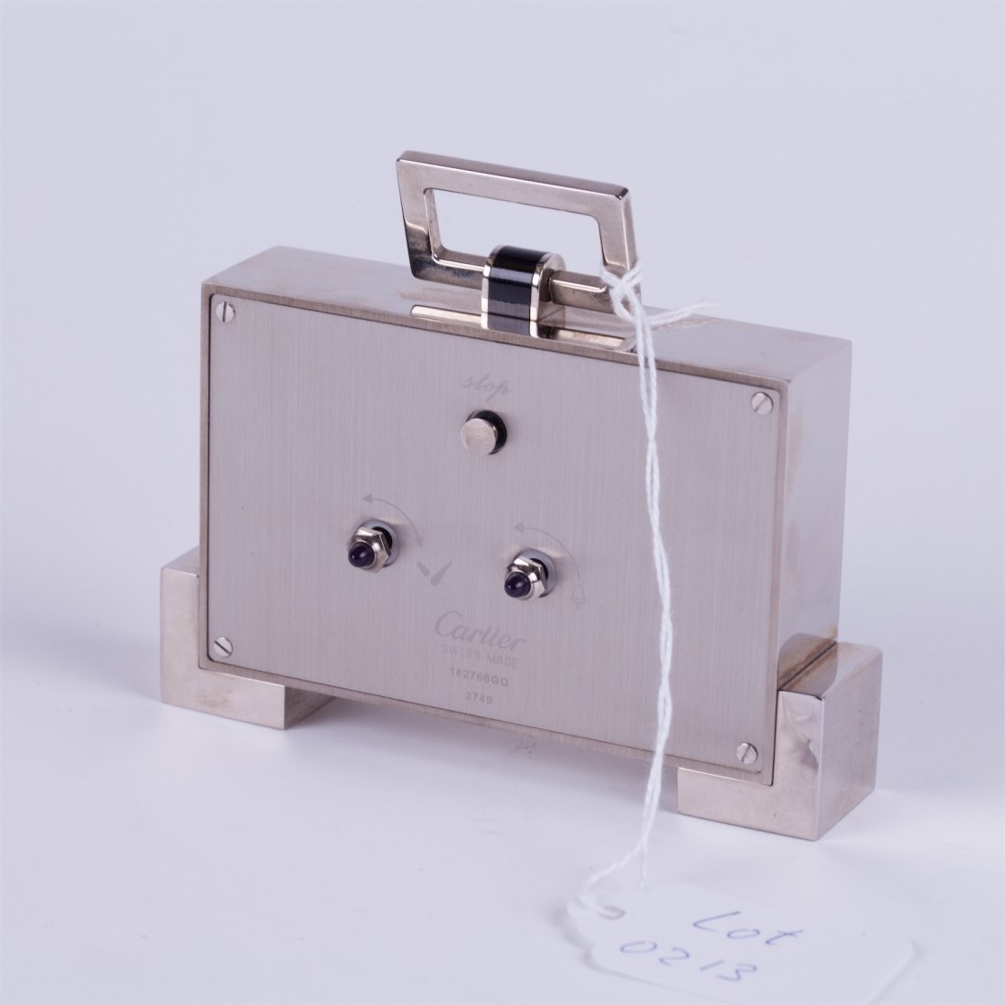 Desk clock Art Deco "Cartier" with alarm. — image 2