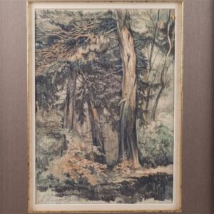 Graphic etude "Pine forest" — image 2