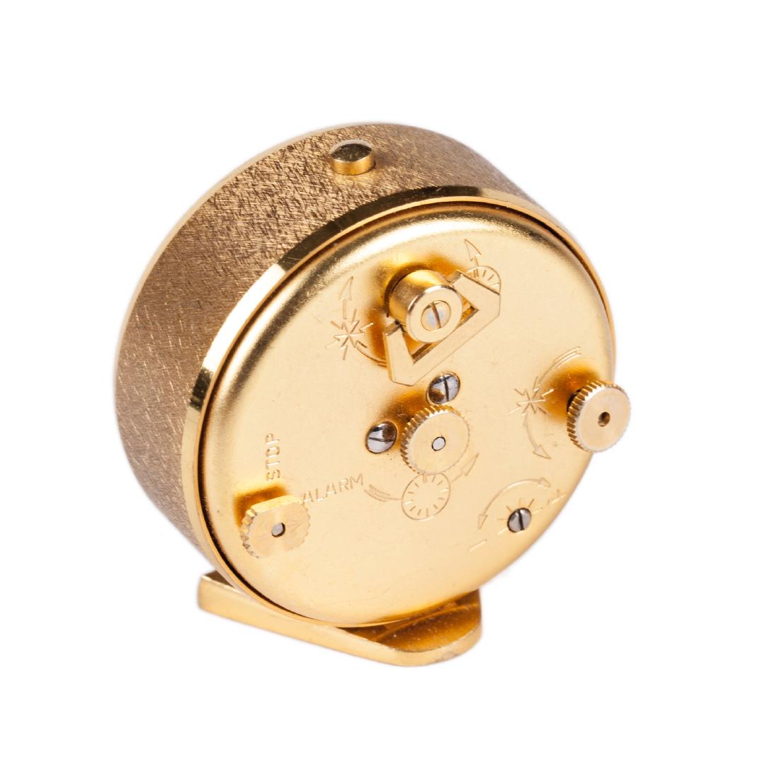 Travel mechanical clock with alarm “Jaeger Le Coultre” — image 2