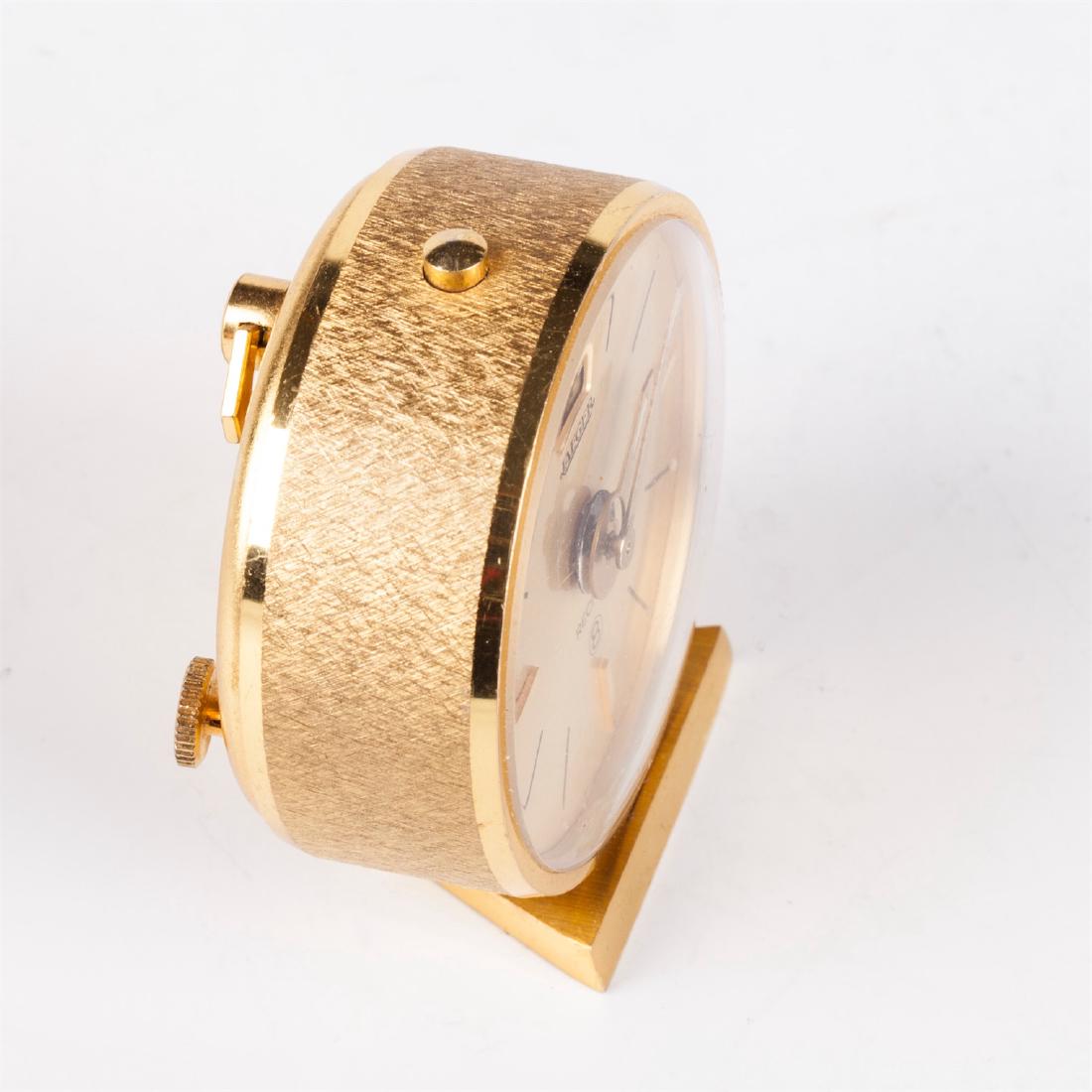 Travel mechanical clock with alarm “Jaeger Le Coultre” — image 3