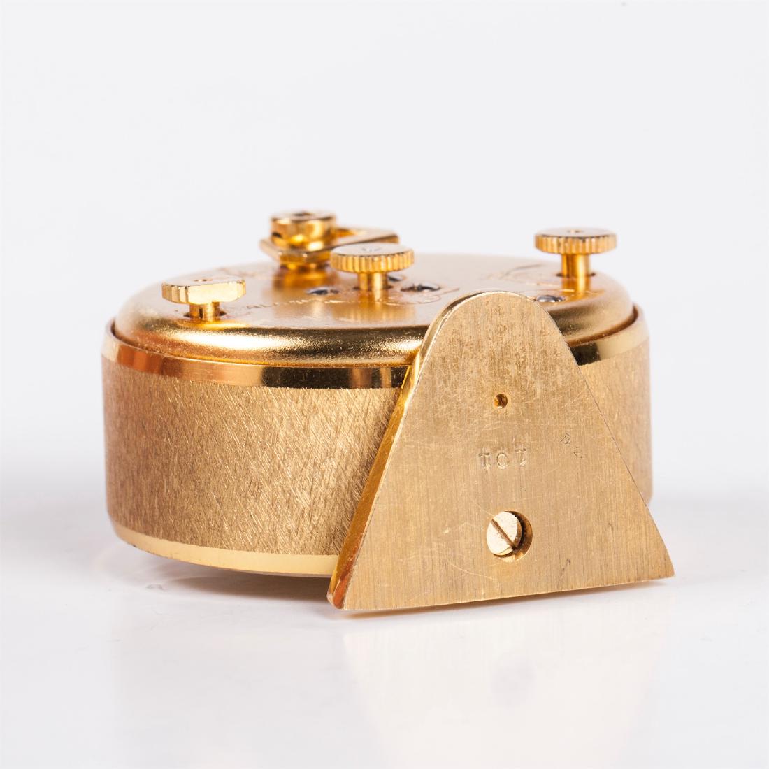 Travel mechanical clock with alarm “Jaeger Le Coultre” — image 6