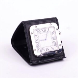 Vintage Cartier quartz travel alarm clock — image 2