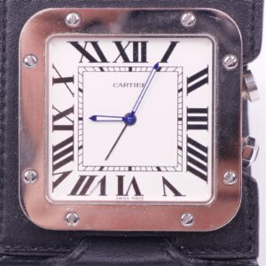 Vintage Cartier quartz travel alarm clock — image 3