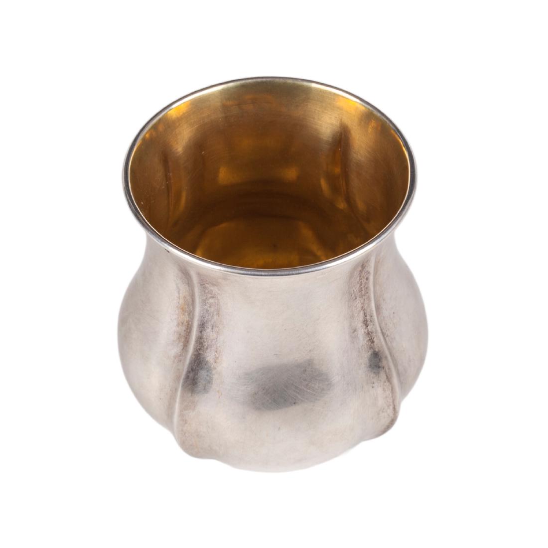 Russian silver-gilt beaker — image 2
