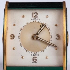 Travel mechanical clock with alarm “Jaeger Le Coultre” — image 2